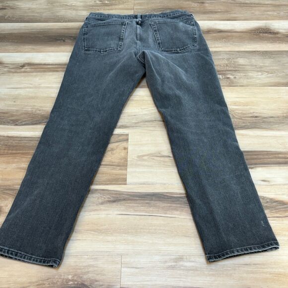 EVERLANE Jeans Mens 32 x 30 Faded Black The Slim Jean Stretch - Picture 10 of 12